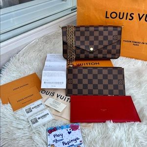 Louis Vuitton  Pochette Felicie Damier !